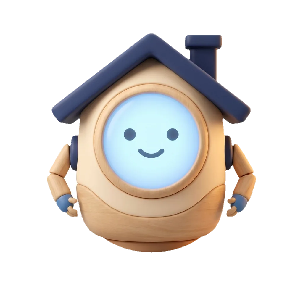 HearthIQ home mascot