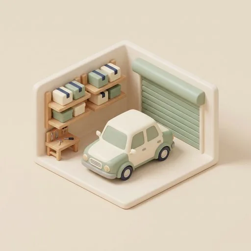 A tidy garage HearthIQ helps maintain